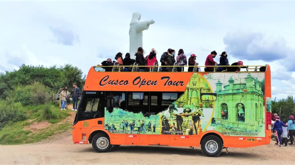 Panoramic bus