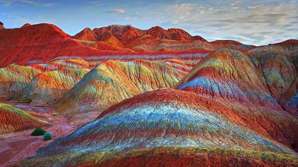 montaña de colores